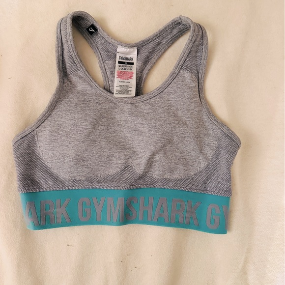 Gymshark Flex wide band Logo bra - Picture 2 of 4